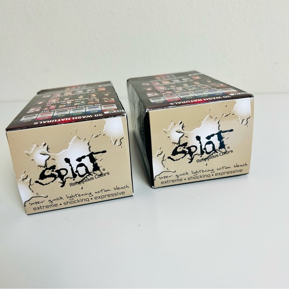 NIB (2) Splat Complete Hair lightening Bleach Kit Dye - Picture 5 of 7